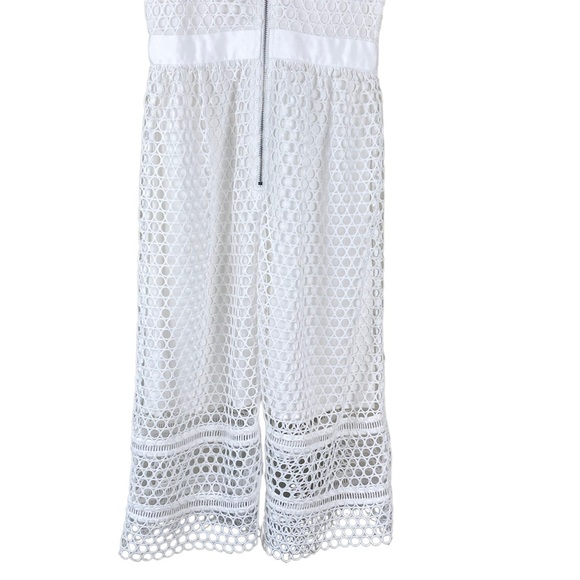 Abercrombie & Fitch White Lace Midi Dress S - Picture 10 of 14